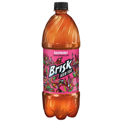 Lipton Brisk Raspberry Tea 1lt 1L - Tarzana Wine & Spirits, Los