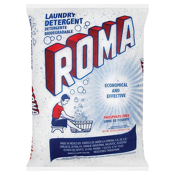 Roma Laundry Detergent - 70.54 Oz