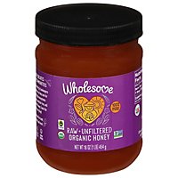 Wholesome Sweeteners Honey Raw Organic - 16 Oz - Image 1