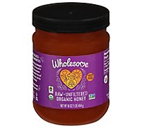 Wholesome Sweeteners Honey Raw Organic - 16 Oz
