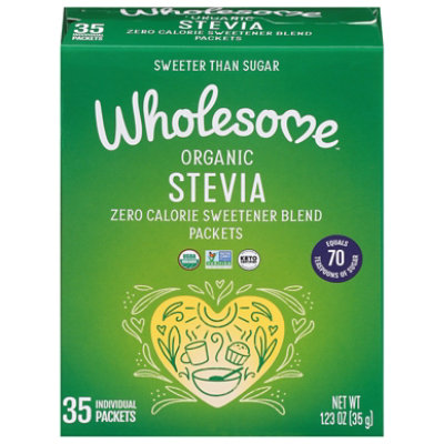 Wholesome Stevia Organic - 35 Count - Image 3