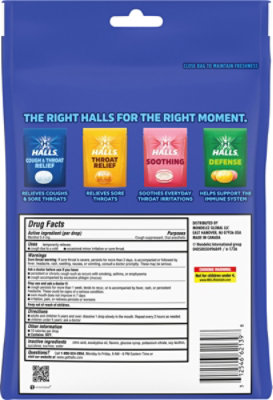 Halls Cough Drops Menthol Lyptus - 80 Count - Image 8