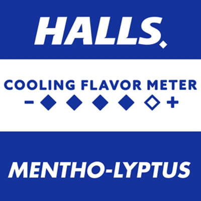 Halls Cough Drops Menthol Lyptus - 80 Count - Image 5