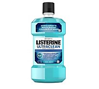 LISTERINE Ultraclean Mouthwash Antiseptic Cool Mint - 500 Ml