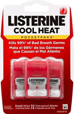 Listerine Cinnamon Pocketpaks Pack - 72 Count - Image 2