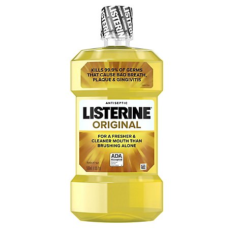 LISTERINE Mouthwash Antiseptic Original - 500 Ml