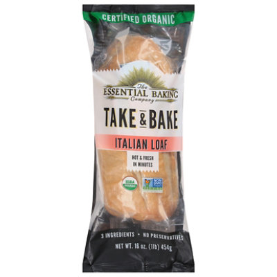 Essential Baking Bake At Home Italian Baguette Organic - 8 Oz - Image 1