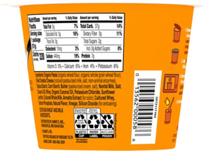 Annies Homegrown Macaroni & Cheese Real Aged Cheddar Cup - 2.01 Oz - Image 5