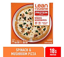 Lean Cuisine Features Spinach And Mushroom Pizza Box - 6.13 Oz
