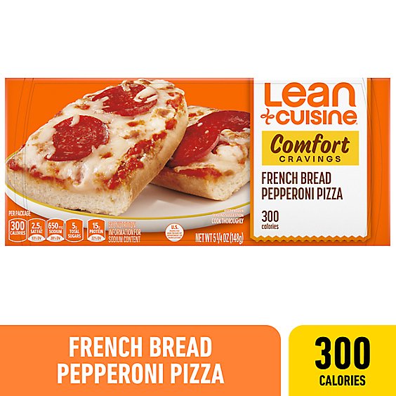 LEAN CUISINE Comfort Cravings French Bread Pepperoni Pizza - 5.25 Oz