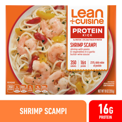 LEAN CUISINE Protein Kick Shrimp Scampi Frozen Entree Box - 10 Oz - Image 1