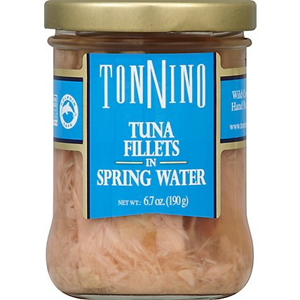 Tonnino Tuna Fillets in Spring Water - 6.7 Oz - Image 2