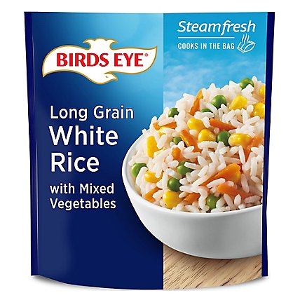 Birds Eye Steamfresh Long Grain White Rice With Mixed Vegetables - 10 Oz - Image 2