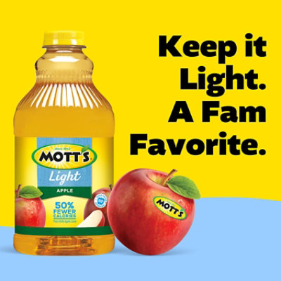 Motts Juice 100% Apple Light - 64 Fl. Oz. - Image 5