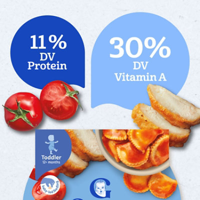 Gerber Pick Ups Chicken and Parmesan Cheese Ravioli in Tomato Sauce Toddler Meals Tray - 4.5 Oz - Image 4