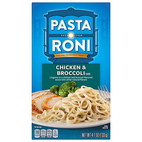 Pasta Roni Pasta Linguine Chicken & Broccoli Box - 4.7 Oz