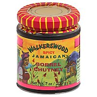 Walkerswood Spicy Sorrel Chutney - 7 Oz - Image 1