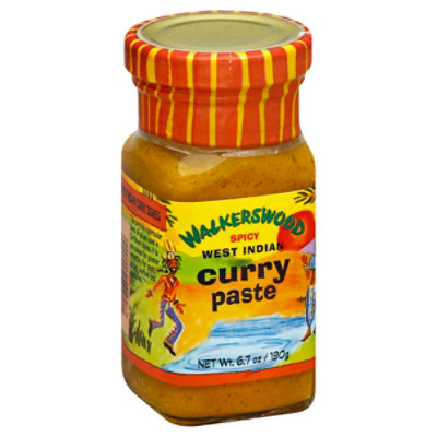 Walkerswood Paste Curry West India Spicy - 6.7 Oz - Image 1