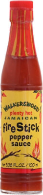 Walkerswood Sauce Pepper Jamaican Fire Stick Plenty Hot - 3.38 Fl. Oz. - Image 2