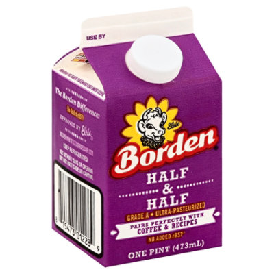 Borden Half & Half - 16 Fl. Oz. - Pavilions