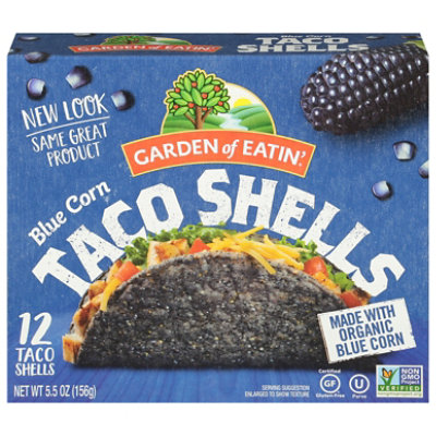 Garden of Eatin Taco Shells Blue Corn Box 12 Count - 5.5 Oz - Image 3