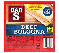 Bar-S Bologna Beef - 1 Oz