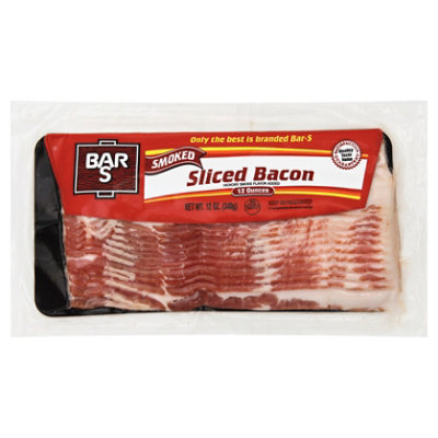 Bar-S Sliced Bacon - 12 Oz