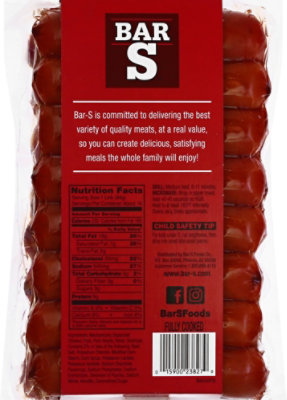 Bar-S Sausage Hot Links - 48 Oz - Image 6