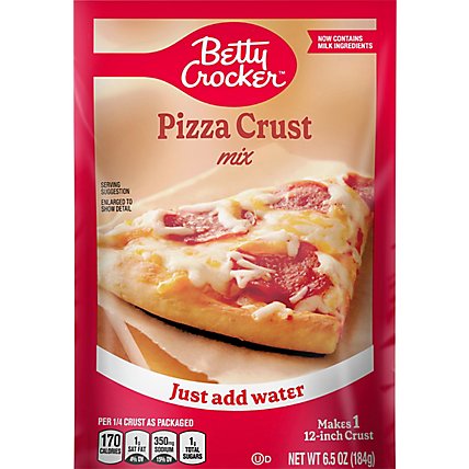 Betty Crocker Pizza Crust Mix - 6.5 Oz - Image 2