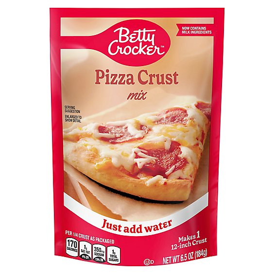 Betty Crocker Pizza Crust Mix - 6.5 Oz