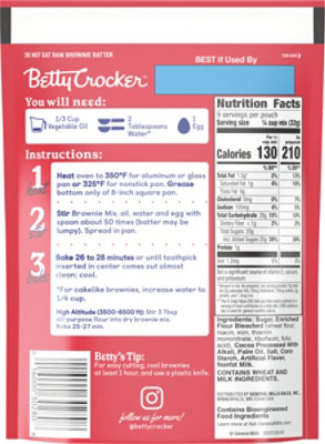 Betty Crocker Brownie Mix Fudge - 10.25 Oz - Image 6