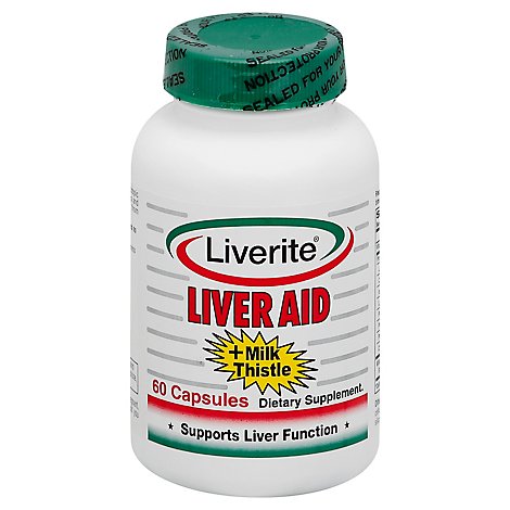 Liverite Liver Aid Suplmnt - 60 Count