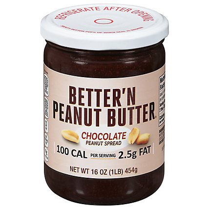 Better N Peanut Butter Spread Chocolate - 16 Oz - Image 2