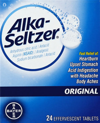 Alka-Seltzer Original Antacid Tablets - 24 Count - Image 2