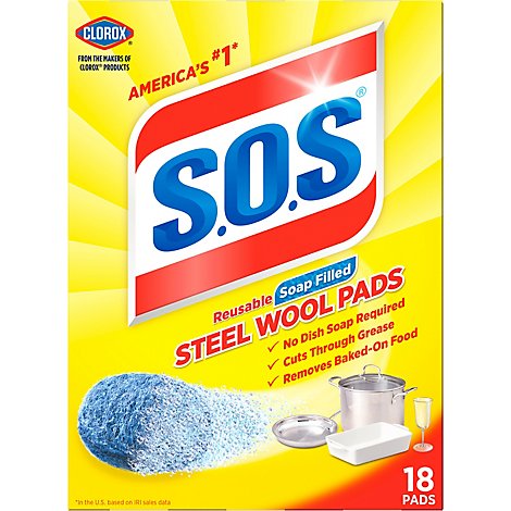 Sos Soap Pads - 18 Count