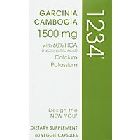 Creative Bioscience 1234 Dietary Supplement Garcinia Cambogia 1500 mg Veggie Capsules - 60 Count - Image 2