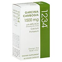 Creative Bioscience 1234 Dietary Supplement Garcinia Cambogia 1500 mg Veggie Capsules - 60 Count - Image 1