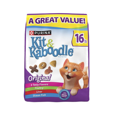 Kit & Kaboodle Cat Food Original Medley Bag - 16 Lb - Image 2