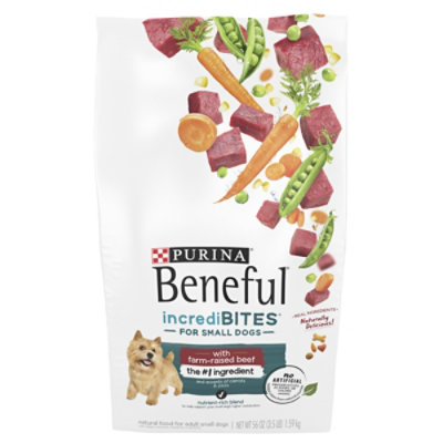 Beneful Dog Food Dry Incredibites Beef - 3.5 Lb