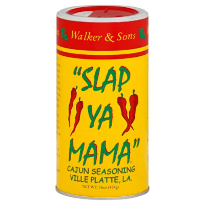  Slap Ya Mama Cajun Seasoning from Louisiana, Original Blend,  No MSG and Kosher, 4 Ounce : Slap Your Momma Seasoning : Grocery & Gourmet  Food