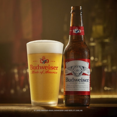 Budweiser American Lager Beer in Bottle - 32 Fl. Oz. - Image 4