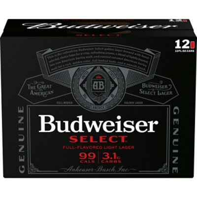 Budweiser Select Light Beer 4.3% ABV In Cans - 12-12 Fl. Oz. - Image 2