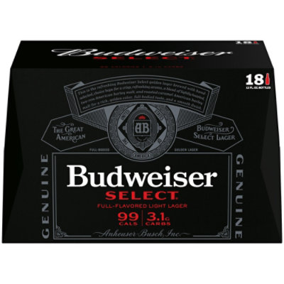 Budweiser Select 4.3% ABV Light Beer In Bottles - 18-12 Fl. Oz. - Image 2