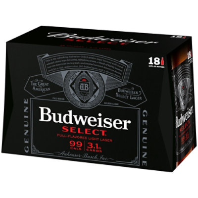 Budweiser Select 4.3% ABV Light Beer In Bottles - 18-12 Fl. Oz. - Image 4