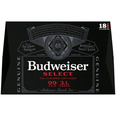 Budweiser Select 4.3% ABV Light Beer In Bottles - 18-12 Fl. Oz. - Image 5