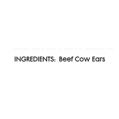 I And Love And You Dog Chews Ear Candy Cow Ears Bag 5 Count - 2.5 Oz - Image 4