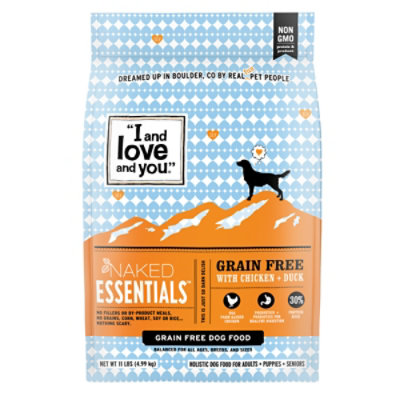 I and love and you Naked Essentials Chicken + Duck Dry Dog Food - 11 Lb - Image 4