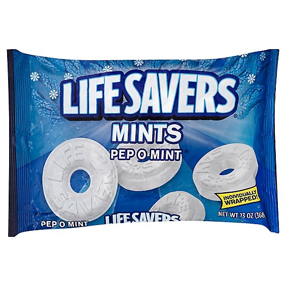 Life Savers Pep O Mint Candy Bag 13 Oz