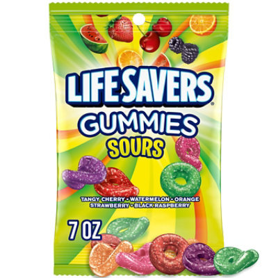 Life Savers Sour Gummy Candy Bag - 7 Oz - Image 1