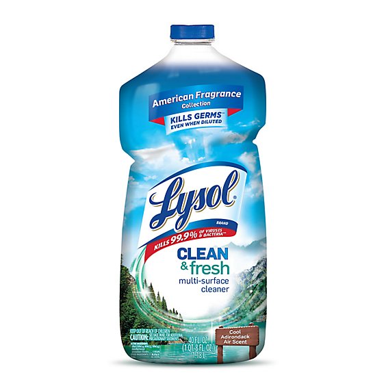 Lysol Clean And Fresh Multi Surface Cleaner - 40 Oz